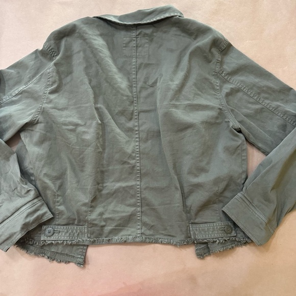 Sanctuary Olive Green Jacket Size - Picture 8 of 13
